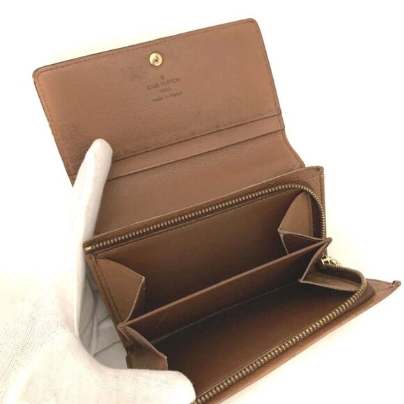(L1) Louis Vuitton Wallet Brown Monogram - Picture 7 of 9